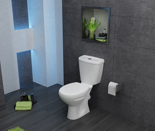 LECICO ATLAS VENEZIA CLOSE COUPLE WATERSAVING TOILET