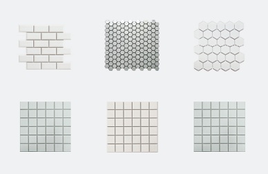 CASTAWAY PORCELAIN MOSIACS